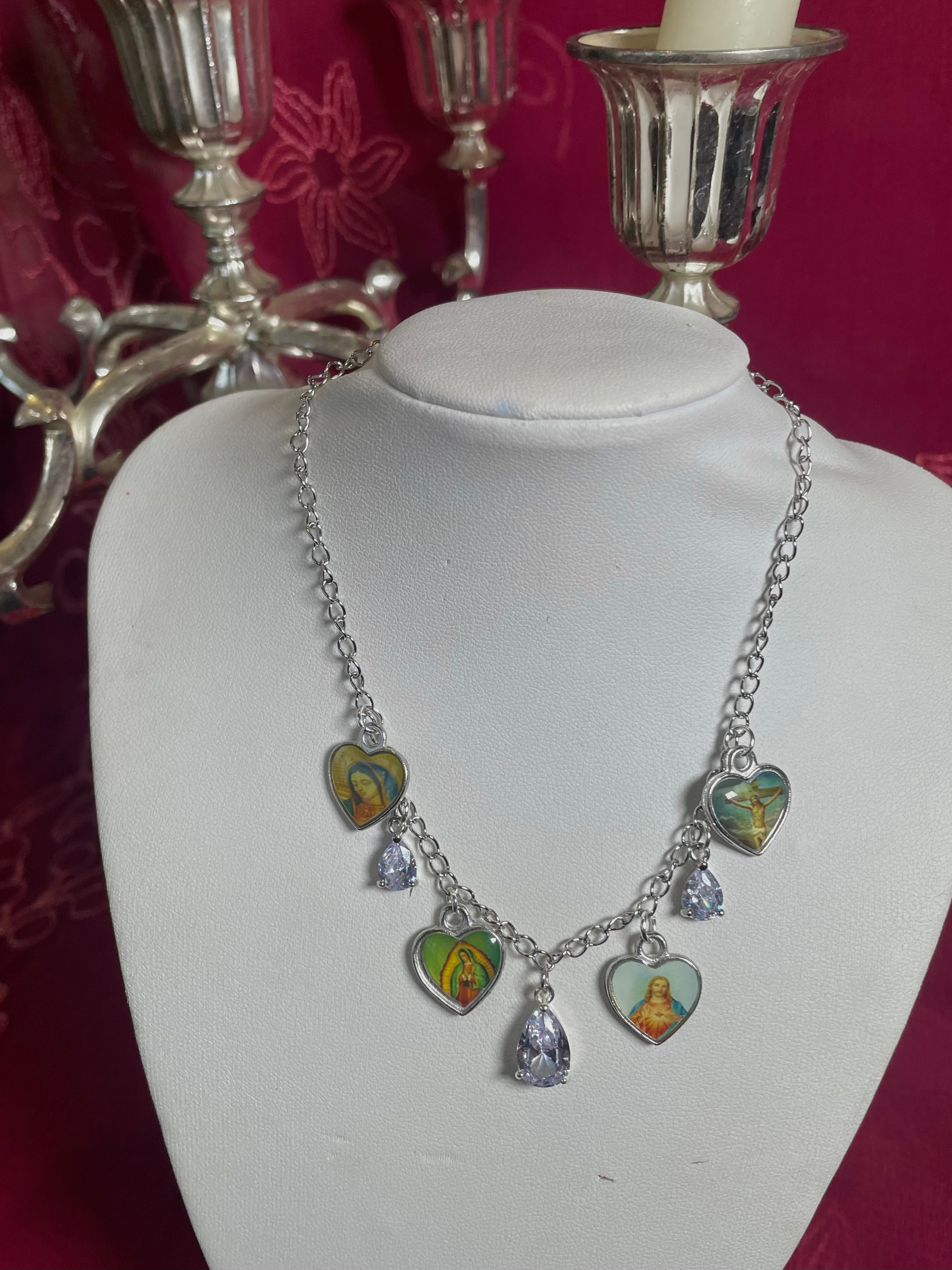 The Sacred Heart Club Necklace
