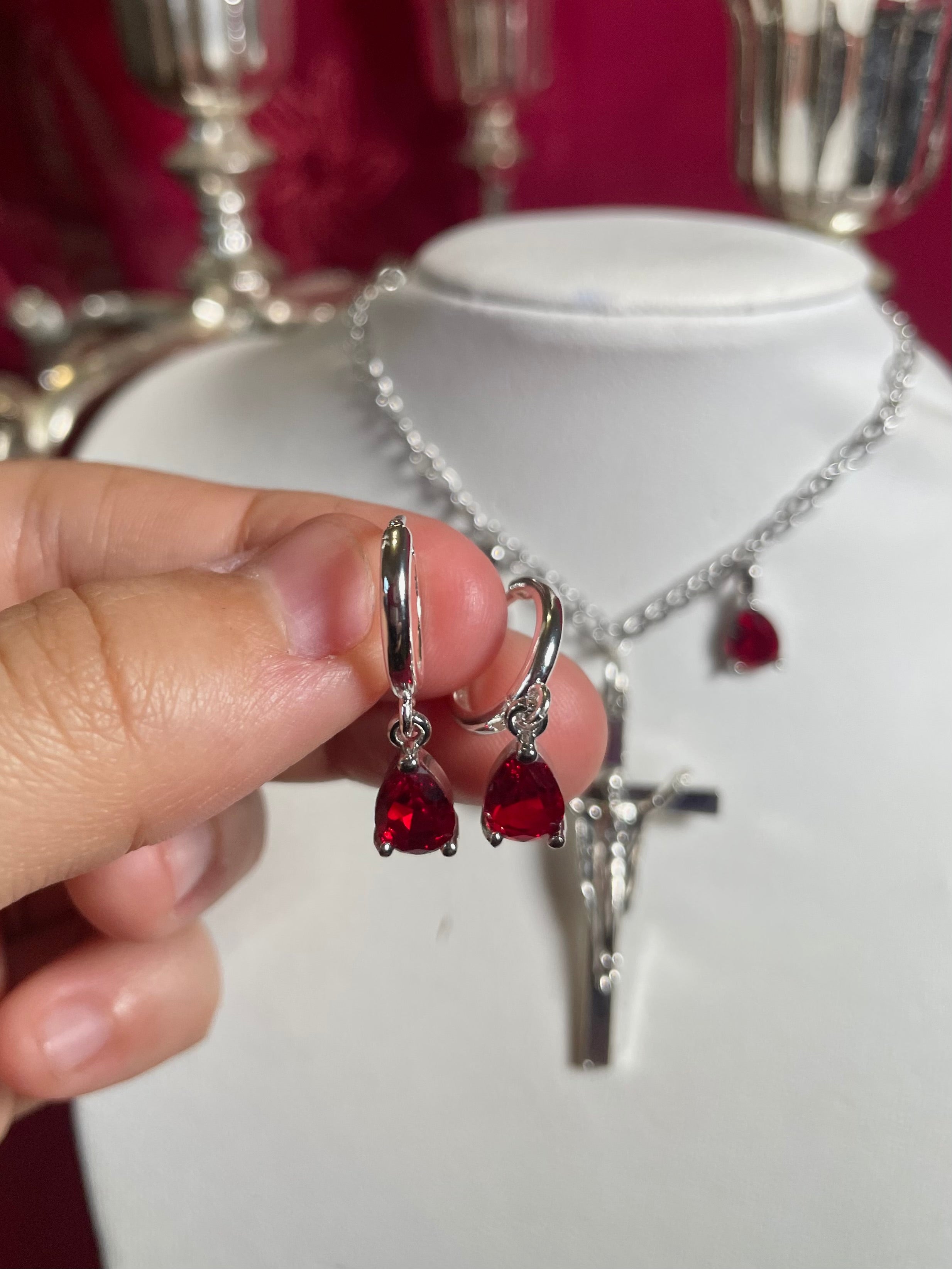 The 'Crucify Me' Earrings