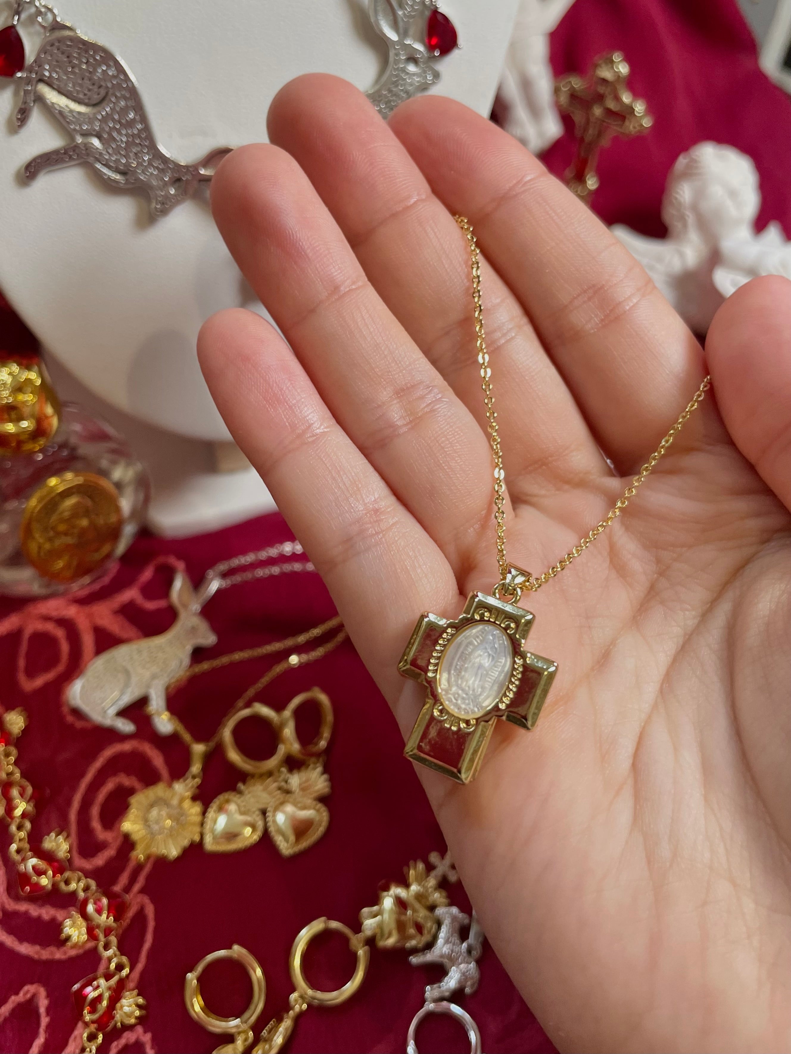 The Our Lady Of Small Secrets Locket Necklace