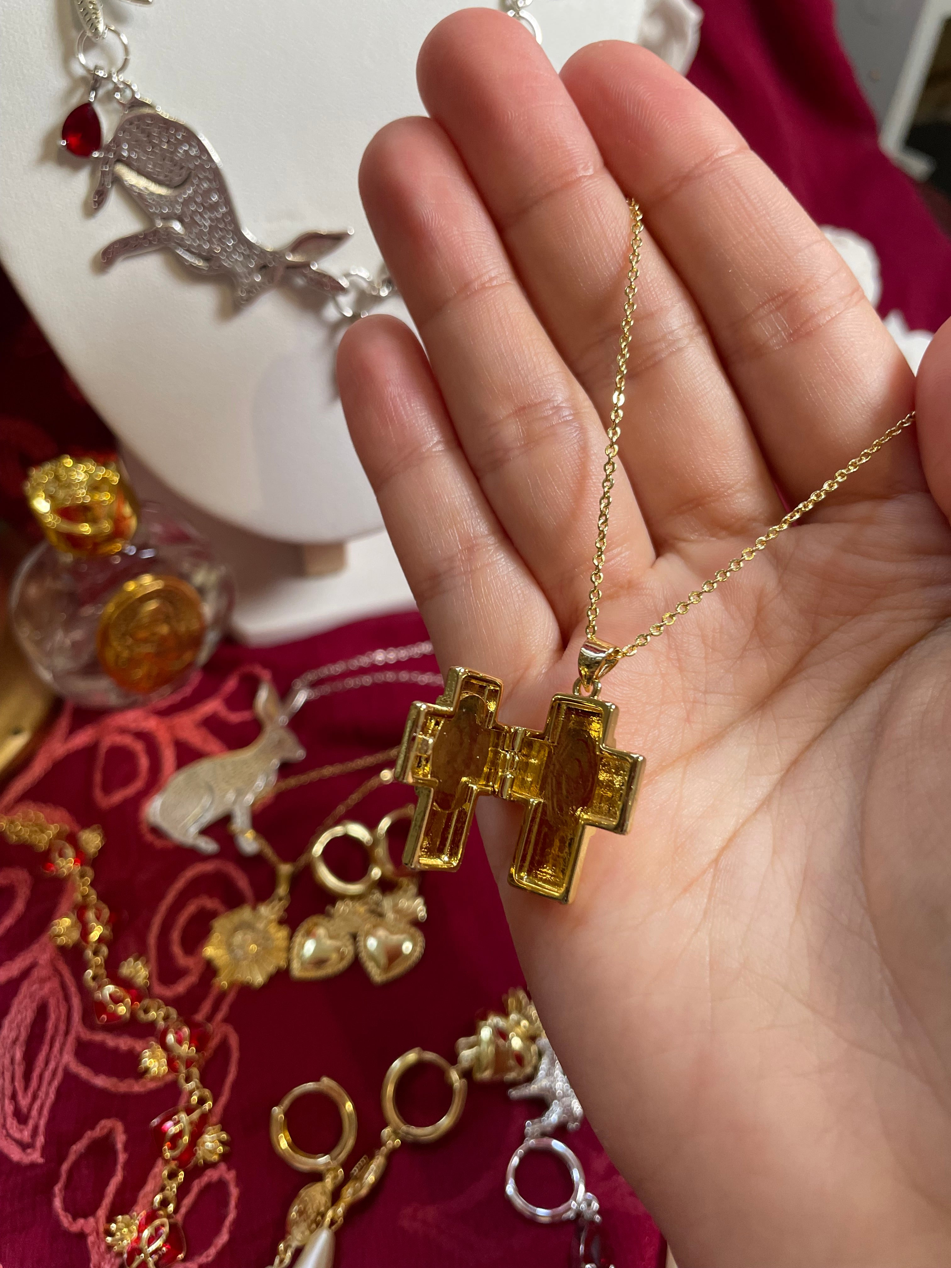 The Our Lady Of Small Secrets Locket Necklace