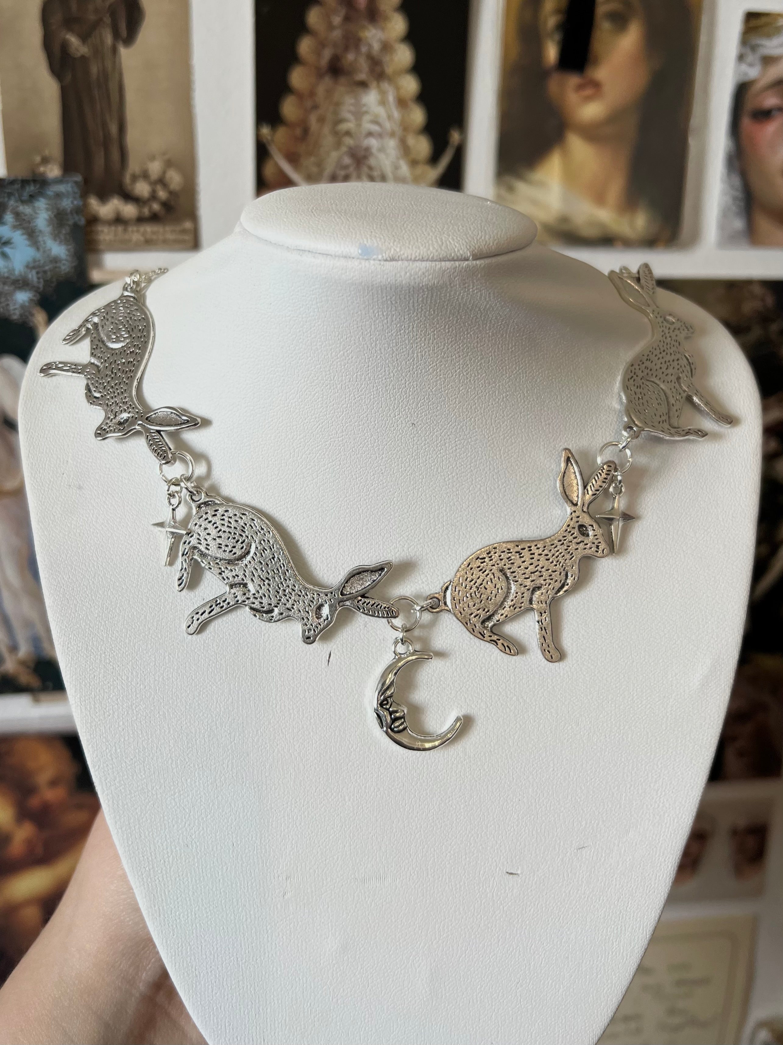 The 'dance of the crescent moon' Necklace