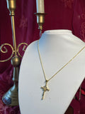 The Golden Benediction Cross Necklace