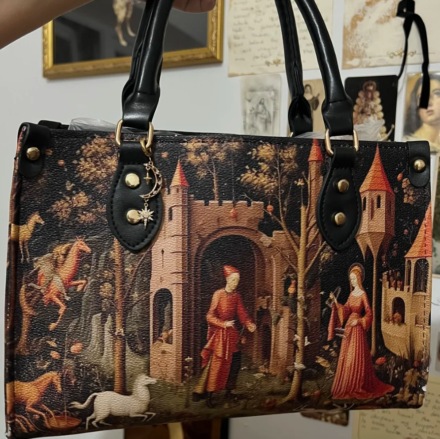 The Gate of Verdant Court handbag
