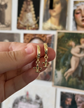 Petite Fleur Court Hoops