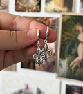 The Argent Crest Hoops