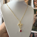 The Crimson Sigil necklace