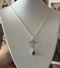 The Crimson Crest Pendant