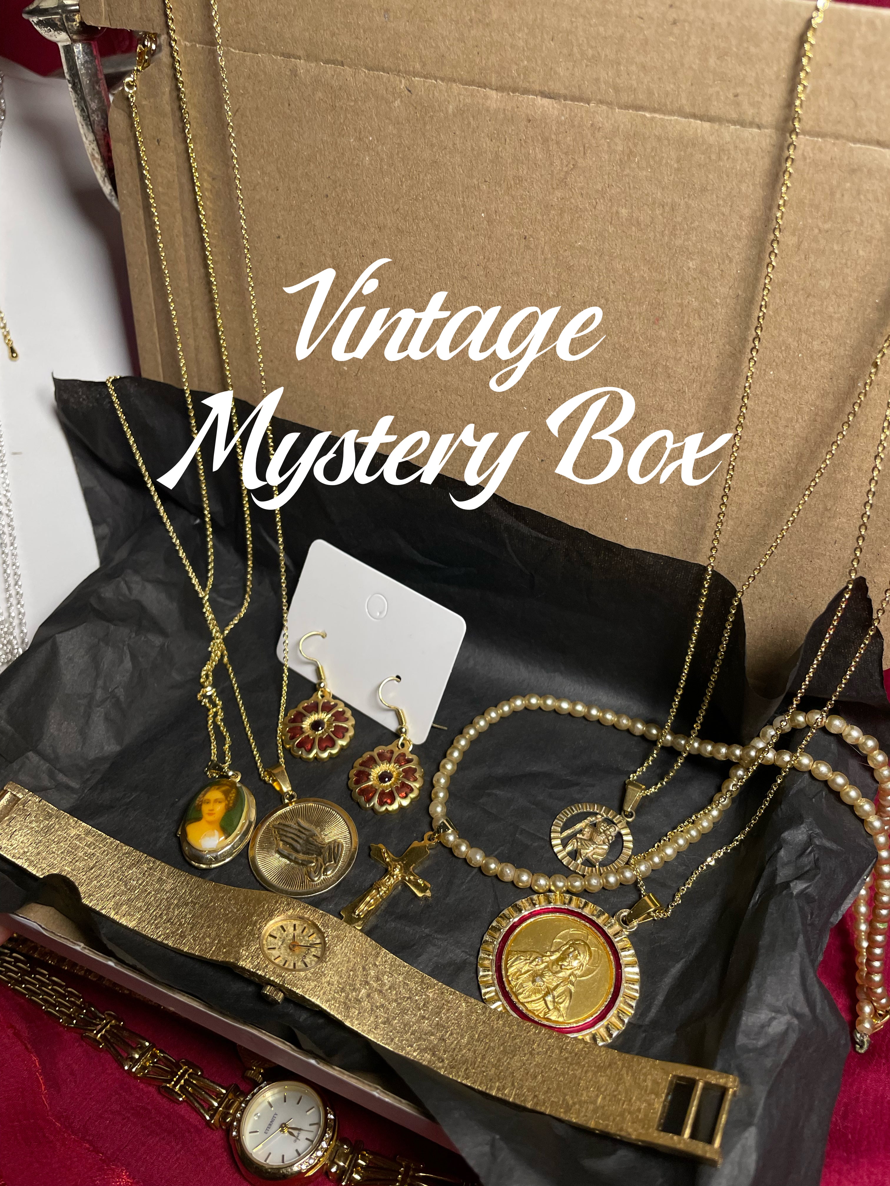 Vintage Mystery Jewellery Box